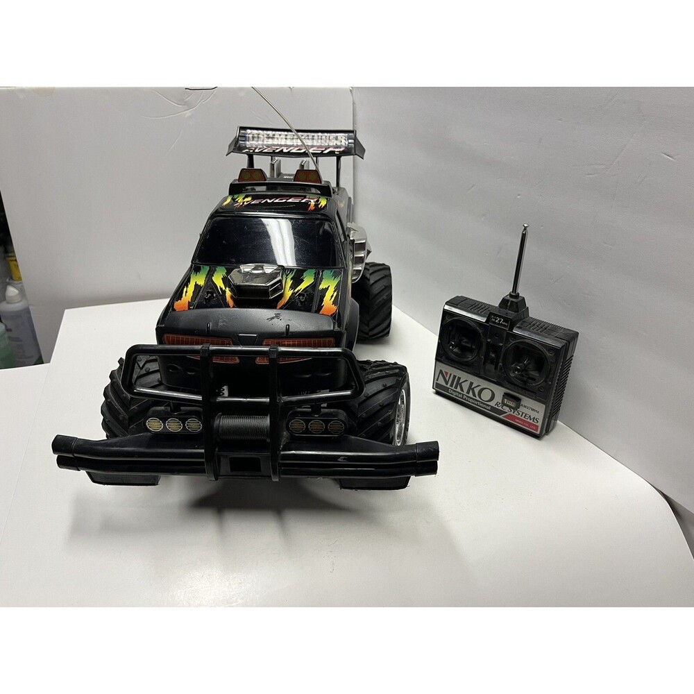 Nikko Avenger RC Remote Controlled Mega Monster Truck Off Road VTG - Untested